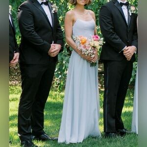 Jenny Yoo Kiara Dress in Whisper Blue